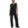River Island Plisse Wide Leg Trousers - Black