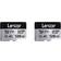LEXAR Silver Plus 128GB UHS-I V30 205MB/s microSDXC Twin pack Sliver