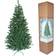 Shatchi Alaskan Pine Green Christmas Tree 210cm