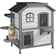 Pawhut 2-Story Cat House Outdoor