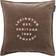 Lexington 1993 Logo Organic Housse de coussin Marron, Beige (50x50cm)