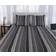 IN Style Stripe Påslakan Svart (200x140cm)
