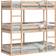 vidaXL Triple Bunk Bed 97.5x205.5cm