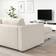 Ikea Vimle Gunnared Beige Sofa 322cm 4-Sitzer