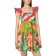 Farm Rio Mini Dress - Foliage Mix