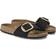 Birkenstock Madrid Big Buckle Nubuk Leather - Black