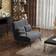 Homcom 839-835V00 Dark Grey Soffa 102cm 2-sits