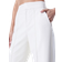 Alice + Olivia Dylan Vegan Leather Wide Leg Pant - Ecru