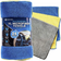 Member's Mark Microfiber Towels Kitchen Towel Yellow, Gray, Blue (61x40.6)