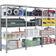 Startfag Boltless Silver Reolsystem 130x200cm