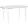 Fritz Hansen B613 Super Elliptical White Matbord 120x180cm