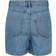 Pieces Sky Hw Rhinsten Denim Shorts - Medium Blue Denim