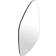 Alexandra House Living Metal Abstract Silver Väggspegel 41x55cm