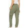 PixieGirl Ribbed Cargo Joggers - Khaki Green