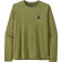 Patagonia Men's Long Sleeved Capilene Cool Daily Graphic Shirt - Chouinard Crest/Buckhorn Green X-Dye