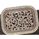 Ariat Women's Floral Emboss Buckle Belt - Black