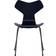 Fritz Hansen 3130 Grand Prix Midnight Blue/Warm Graphite Köksstol 83cm