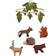 Gamcha Uro with Forest Animals & Leaves