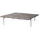 Fritz Hansen PK61A Matt Polished Grey-Brown Marble Soffbord 120x120cm