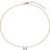 Maria Black Roppongi Drop Necklace - Gold/Transparent