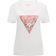 Guess Flower Logo T-shirt - White