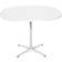 Fritz Hansen Super Circular A603 Laminate White Spisebord 100x100cm