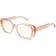 Gucci GG1559OK 003, including lenses, ROUND Glasses, FEMALE Brown