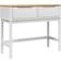 vidaXL Floro White/Natural Table Console 36.5x89.5cm