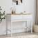 vidaXL Floro White/Natural Console Table 36.5x89.5cm