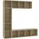 vidaXL 278791 Sonoma Oak Bokhylla 180cm