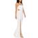 Dress The Population Ariana Gown - White/Silver