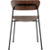 &Tradition AV1 Walnut/Black Köksstol 77.5cm 2st