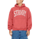 Stussy International Relaxed Hoodie Unisex - Washed Red