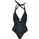 Urban Classics Ladies Recycled Neckholder Swimsuit - Black