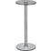 mDesign Drink Table Smoke Chrome Small Table 24.1cm