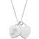 Clogau Welsh Heart Necklace - Silver/Rose Gold/Red