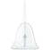 Swarovski Holiday Magic Classics Bell White Julgranspynt 4.8cm