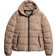 Superdry Hooded Sports Puffer Jacket - Fossil Brown