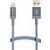 Amazon Basics USB-A to Lightning Charger Cable, Nylon Braided Cord, MFi Certified for Apple iPhone 14 13 12 11 X Xs Pro, Pro Max, Plus, iPad, 0.9 m, Dark Gray
