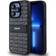 DKNY mono stripe & metal logo case for iphone 15 pro max black
