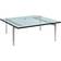 Fritz Hansen PK61A Transparent Soffbord 120x120cm