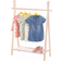 Idooka Children's Clothes Rail Rack Hanging Wardrobe Storage