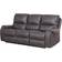 Simplie Fun Reclining Gray Sofa 85.8" 3 Seater