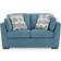 Ashley Keerwick Loveseat Teal Sofa 68" 2 Seater