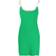 Rabanne Rhinestone Trimmed Mini Dress - Green