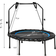 Goplus Foldable 40" Fitness Trampoline with Resistance Bands