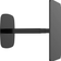 Lykke Raised and Lowerable Black Skrivbord 55x92cm
