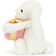 Jellycat Bashful Bunny with Present 18cm