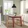 IKEA Pinntrop Light Brown/Red Lasered Bordsgrupp 75x125cm 5st