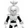 NECA Usagi Yojimbo Actionfigur Space Usagi Yojimbo Black & White Figur 18 cm